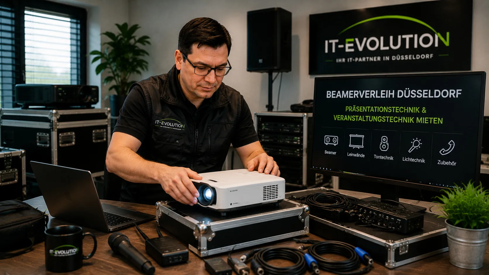 beamerverleih-duesseldorf-it-evolution